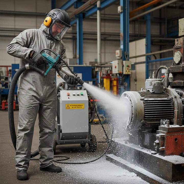 Équipement nettoyage cryogénique France