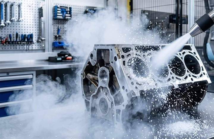 Intervention nettoyage cryogénique Valence