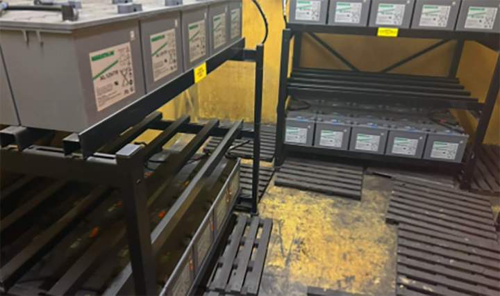 Nettoyage de batteries stationnaires France